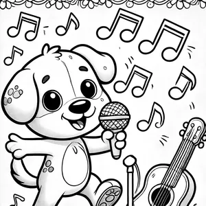 music puppy