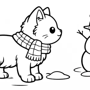 Сніговик друг