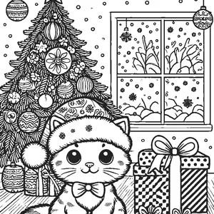 Кошеня на Новий рік