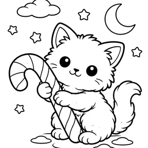 Кошеня з льодяником