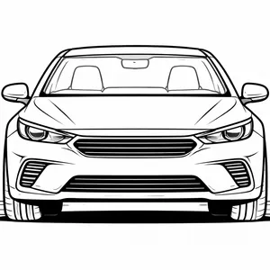 Седан спереду