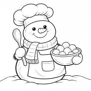 Сніговик кухар