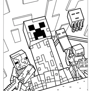 Creeper-And-Enderman-Minecraft-Coloring-Page-1583x2048