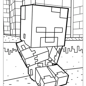 Cute-Baby-Minecraft-Zombie-Coloring-1583x2048