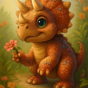 Милий трицератопс