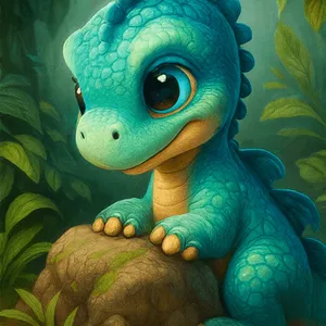 Малюк динозавр