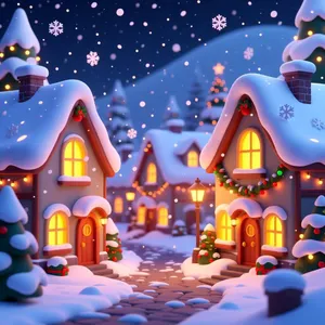 Сніжна вуличка